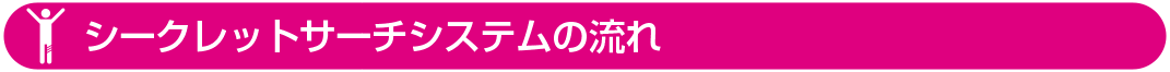 シークレットサーチシステムの流れ